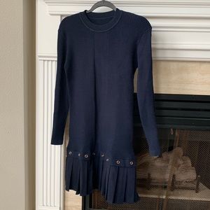 Navy Sweater Dress